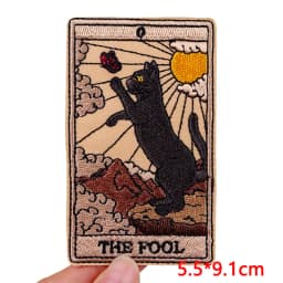 Hot New Animal Cat Embroidered Patches Iron On Patches For Clothing Thermoadhesive Patches Cartoon/Frog Dinosaur Duck Patch DIY