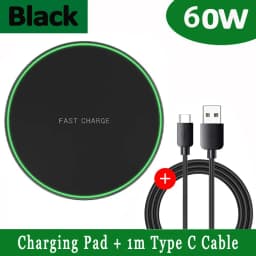 Wireless Charger Pad Wireless Chargers for Samsung S26 S25 S24 S23 S22 Fast Charging Dock Station for iPhone 15 14 13 12 Pro Max