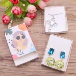 Diy Multi Gift Box Handmade Love Wedding Box Dreamcatcher Jewelry Necklace Pendant Box Earring Box 12pc+12 Inner Card Per Lot