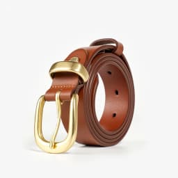 BEAUTODAY Belts Women Cow Leather Strap Solid Color Oval Buckle Ladies Modern Fashion Jeans Dress Accessories Waistband 91054