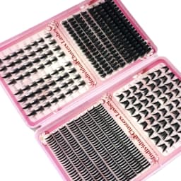 New 32rows 512Cluster Mix Lash Clusters Lashes Cluster Natural Manga Look Lash DIY Eyelash Extension Reusable Natural Lashes
