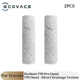 For Ecovacs Deebot T90 Pro Omni/T90 Omni Robot Vacuum Cleaner Parts Main Roller Side Brush Filter Mop Cloth Dust Bag Accessories