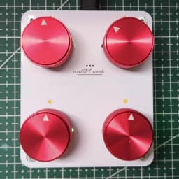 Precise Rotary Encoder for Music Production Software, 4 Knob MIDI Controller with Customizable CC Mapped USB-C Interface