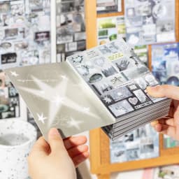 30 Sheets Cute Flash Decorative Cut Film Y2K Sticker Book Journal Stickers Handbook Scrapbooking Decoration Aesthetic Stickers