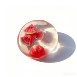 Moldable Fruit Jelly Squishy Toy Clear Coconut Oil Scented No Rebound Stress Relief Sensory Fidget Ball For Adults
