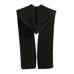 Autumn Winter Thickened One-Piece Scarf Hat 100% Merino Wool Knitted Frostproof Neck Protection Integrated Scarf Hat