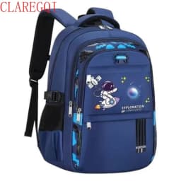 Large capacity boys backpack Easea burden bookbag Ultra light wear resistant and durableforbackpack forkidsWaterproofmanypockets