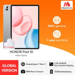 Global Version HONOR Pad 10 12.1'' WIFI 2.5K HONOR Eye Comfort Display High Energy-dense Battery Snapdragon 7 Gen 3 10100mAh