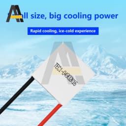 TEC1-04902 K16 DC 5V Thermoelectric Cooler Peltier DIY 20*20MM 2A of Semiconductor Rrefrigeration Electronic Component Kit