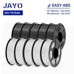JAYO ASA / ABS Filament 1.75mm 1KG/Roll Low Temteratue Easy ABS 3D Printer Filament High Toughness 3D Printer Filament