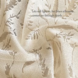 Luxury Jacquard Shower Curtain Waterproof Bathroom Partition Curtain Bathtub Separation Anti‑Mildew Bath Curtain Home Decor