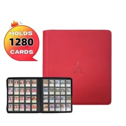 Premium 20 Pocket Card Binder –1280 Collection Binder Folder Card Album Card Holder Fit for TCG & Sports Cards. Collector's Drea