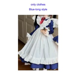 1/4 Doll's Clothes Suit for 40cm Bjd Doll Maid Dress Set Diy Girl Toys Dress Up Play House Fashion Doll Accessoires, No Doll