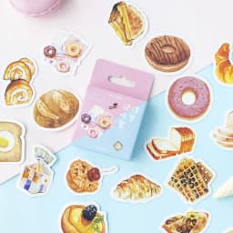 45Pcs/box Strawberry Stickers Album Diary Label Scrapbooking Material DIY Journaling Stationery Cute Fruit Decorative Paper