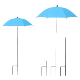Plant Umbrella Height Adjustable With Stake Garden Shade Protect Plants From Sun For Potted Plants Flower Beds For Outdoor Plant