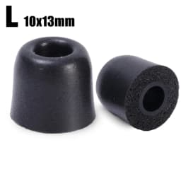 Replacement Memory Foam Ear Tips for 4.5mm Connect Hole S/M/L EarPlug Soft Foam Earbud Tips for in-Ear Headphones Ear Pad Cover