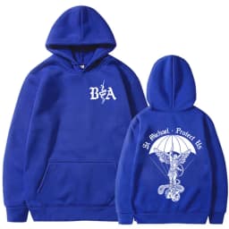 ST Michael Brothers in Arms Double Sided Print Hoodies Men's Women Clothing Fashion Sweatshirt Oversized Long Sleeve Pullovers
