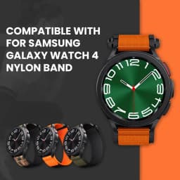 20mm 22mm Nylon Strap for Samsung Galaxy Watch 7/FE/6/5/4/5Pro/6Classic Belt Bracelet for Huawei Watch GT6/5 5Pro GT4 4Pro Band