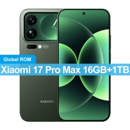 CN Global ROM Xiaomi 17 Pro Max 256GB/512GB 6.9 inch AMOLED Screen Snapdragon 8 Elite Gen 5 7500mAh Battery 50MP+50MP Camera