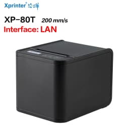 Receipt Printer 80mm Hand Printer 80T USB/USB+Lan Port Printer With Auto Cutter POS Printer Kitchen Printer