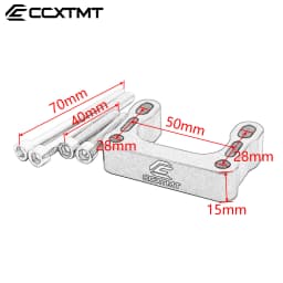 For Sur Ron Light Bee X S L1E Segway X160 X260 E Bike Parts CNC 6061 Aluminum 15MM Reinforced Handlebar Height Riser Clamp