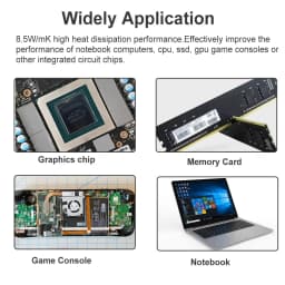 Honeywell PTM7950 Thermal Pad Paste PTM 7950 Phase Change GPU CPU Heatsink 80x80 Cooling Conductive Silicone Pad
