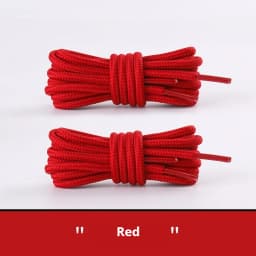 Heavy Duty Round Boots Shoelaces Durable Polyeste Outdoor Shoe Laces for Hiking Sporting Running Tear-Resistant Cotton Laces