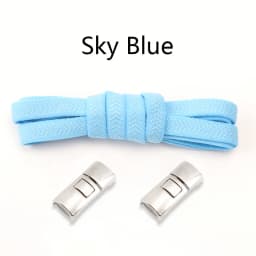 Cross buckle Elastic Laces Sneakers Shoelaces without ties 8MM Thick Flats No Tie Shoe laces Kids Adult Running Rubber Shoelace