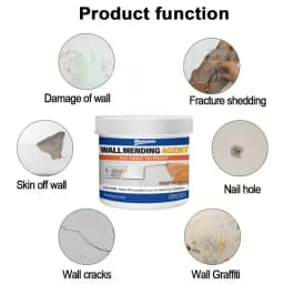 500g/300g/100g Quick Dry Wall Repair Paste Waterproof Fix Cracks Holes Graffiti Stains