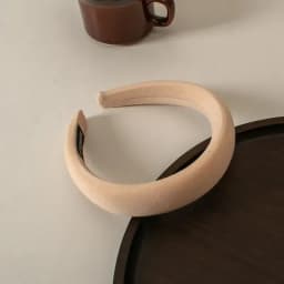 2024 New Solid Color Thick Sponge Hairband Women's Girls Elegant Head Band Makeup Face Wash Hair Hoop Fashion Hair Accessories