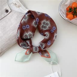 56cm Print Geometric Pattern Headscarf Scarf Square Scarves Kerchief Neckerchief Bandanas Neck Wraps Hair Ribbon Band Headband