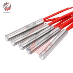 AC 220V 100/150/180/200W Mold Cartridge Heaters Heating Element Cylindrical Tubular 6mm/8mm/10mm for Metal Mold Heating