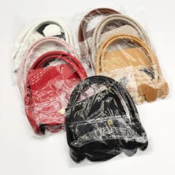 1 Set Pu Leather Bag Strap Knit Handbag Part Diy Crochet Bag Accessories Bags Handle With Holes Bag Buckle For Making Handbag