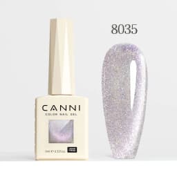 CANNI Cat Eye Gel Nail Polish and Glitter Gel 9ml HEMA TPO FREE High Gloss Quality Soak Off UV Gel Art Manicure Salon DIY Home