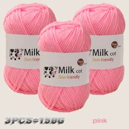 150g milk yarn handmade medium coarse DIY weaving yarn ball for knitting sweaters, hats, scarves and other clothing