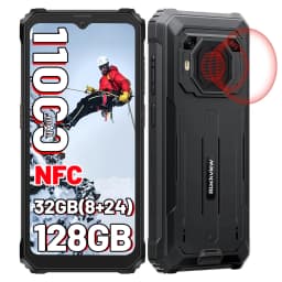 BLACKVIEW BV6200 Plus  [No EU Charger] Rugged Smartphone 32GB(8+24) + 128GB 11000mAh Android 15 Mobile Phone 6.56''90Hz NFC