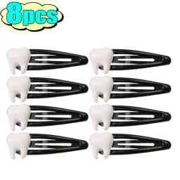 Creative Simulation Teeth BB Clip Cute Bangs Fixed Decorative Hairclip Y2K Girl Sweet Hair Clip Kawaii Hairpins Hair Accessories