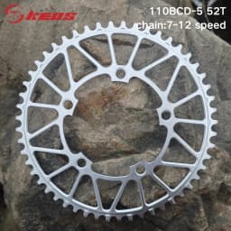 DECKAS KEOS 110BCD Chainring 36T-52T Bicycle Chainwheel forShimano SRAM 5 Bolt Road Bike Narrow Wide Crank Bike Accessories