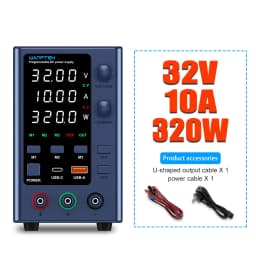 Wanptek 30V 5A 10A DC Power Supply Adjustable Digit Display Laboratory Power Supplies Voltage Regulator 60V 5A 120V 3A Repair