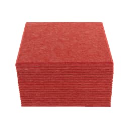 18 Piece Acoustic Panels Soundproofing Wall Panels 30*30cm 9mm Thick Polyester Fiber for Home Office Studio KTV Cinema Bedroom Decoration