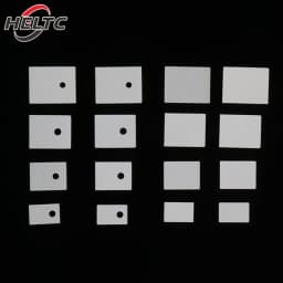10Pcs TO-220/3P/3PL/3PII Aluminium Oxideceramic Plate Triode Insulating Gasket