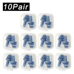 Soft Silicone Earplugs Waterproof Swimming Ear Plugs Reusable Noise Reduction Sleeping Ear Plugs Hearing Protector With Box
