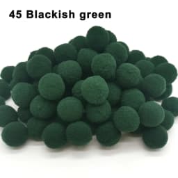 30-300Pcs Pom Poms Fluffy Soft Pompom Ball 8/10/15/20/25/30mm Handmade Sewing Craft DIY Kids Toy Christmas Weddinrg Decoration