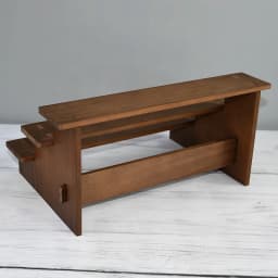 Retro Ladder Frame Solid Wood Bracelet Shelf Figure Buddha Display Ornament Headgear Storage Bracelet Display Stand