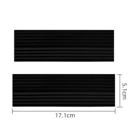 Anti-Slip Threshold Door Step Ramp Kit for Intelligent Robot Vacuum Cleaner Lightweight TPE Ramp for Wheelchairs