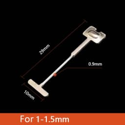50Pcs Replacement Tile Leveling Steel Needles 0.9mm 1.5mm for Kitchen Living Room Tile Leveler Installation Construction Tools
