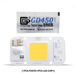 Quantum LED Grow Light Chip LM283B+ 100W 50W DOB COB Full Spectrum Welding Free 220V 110V LED Chip For Indoor Plants
