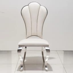Creative Leather Dining Chairs Gold Legs Metal Apartment Fashion Living Room Chairs Waiting Relax Silla Plegable Household Items