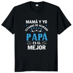 If Dad Can't Fix It We're Screwed T Shirt Retro Spanish Father Papa Gift Men Clothing Unisex Cotton Casual EU Size T-shirt