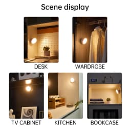 LED Night Light USB Charging Intelligent Human Induction For Bedside Cabinet Home Wardrobe Lighting Motion Sensor Light led Lamp